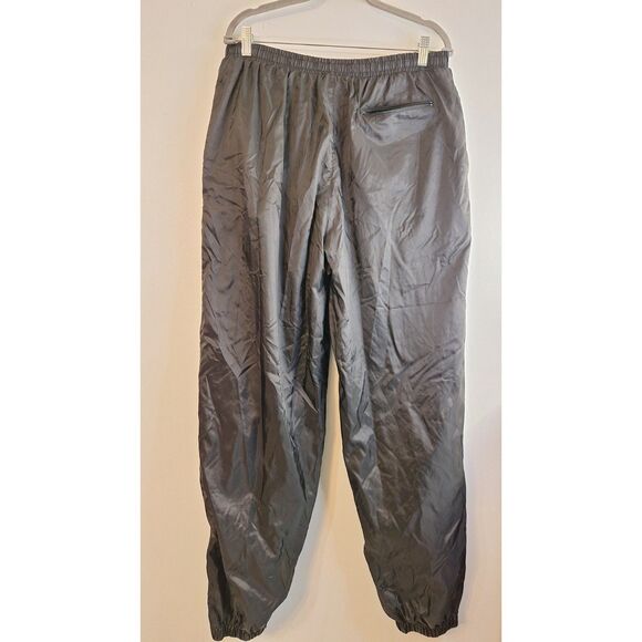 GAME DAY NFL BLACK NEW ORLEANS SAINTS TRACK GYM WIND BREAKER PANTS MEN SIZE XL - Picture 5 of 6